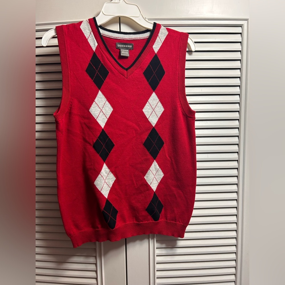 Dockers Boys Vest 100% Cotton